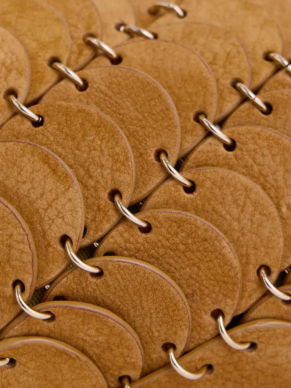 RABANNE BORSA  MINI A SPALLA CAMEL GOLD