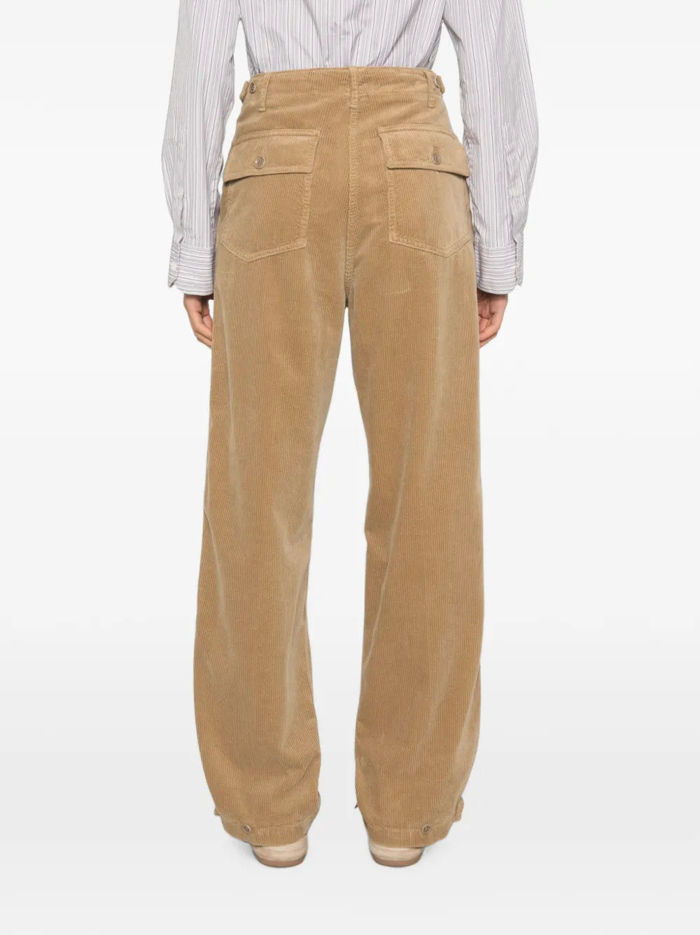 ASPESI PANTALONI VELLUTO BEIGE
