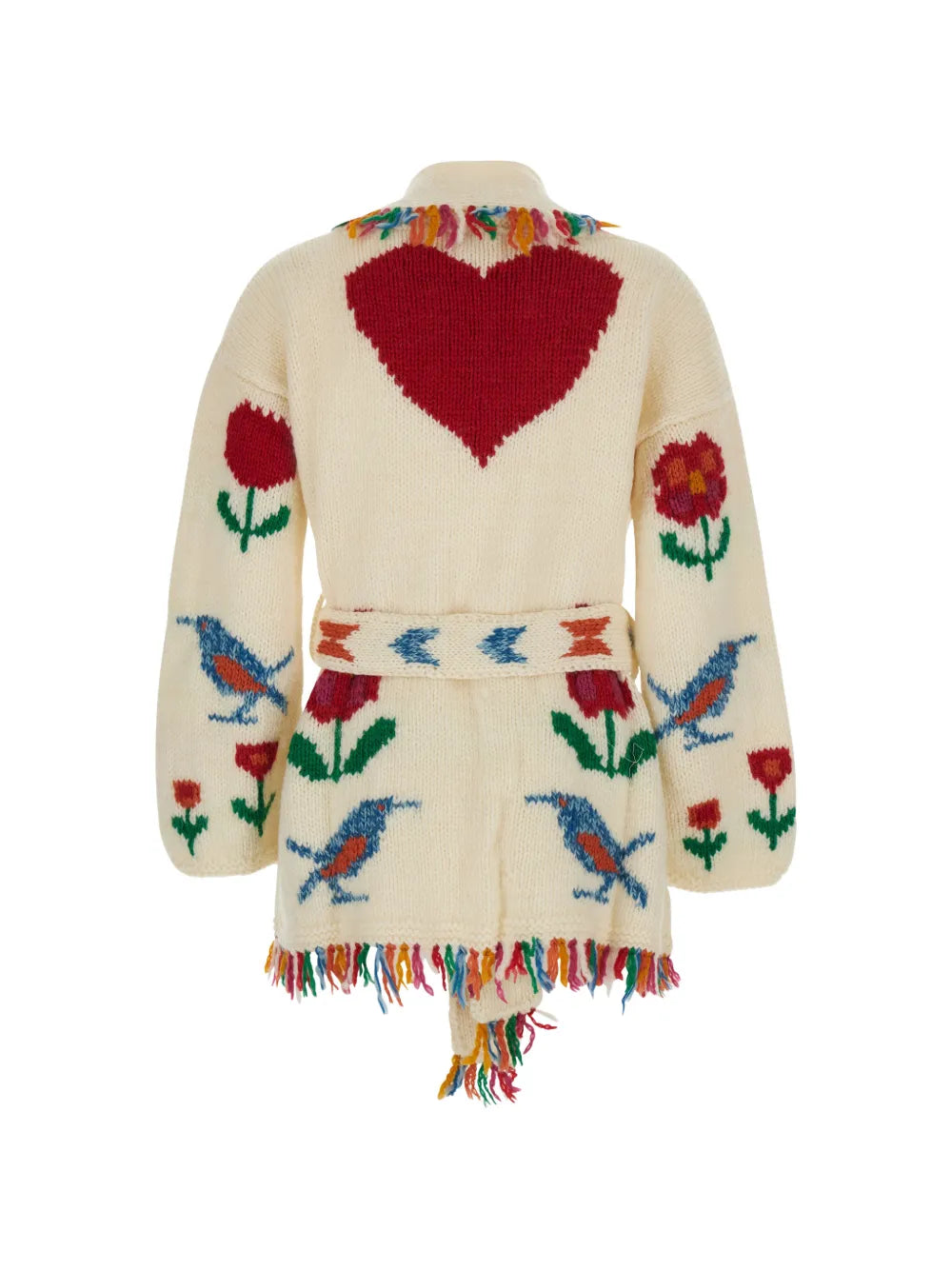 FRANTIC CARDIGAN FAIRY BIRD MULTICOLOR