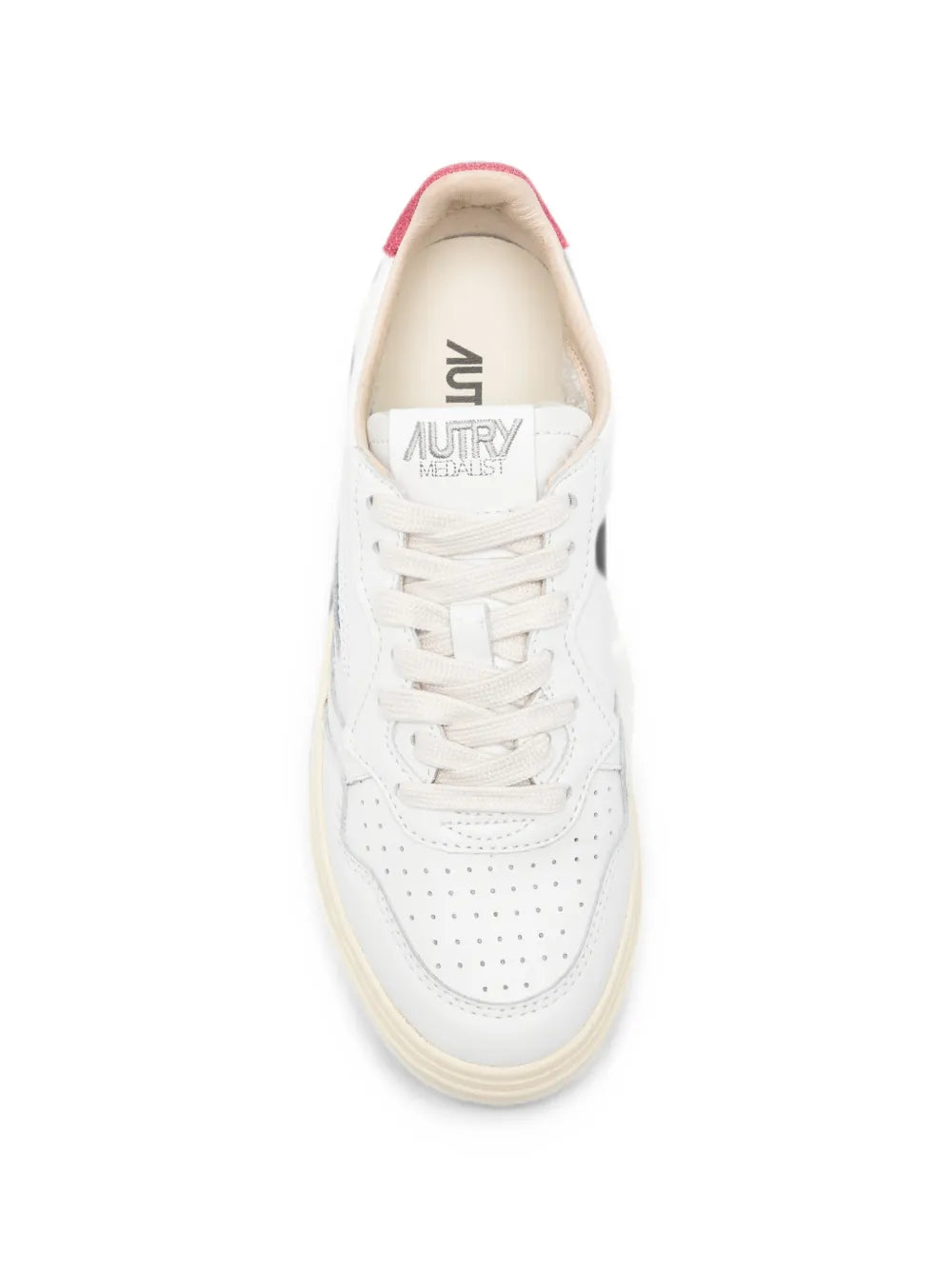 AUTRY SNEAKERS MEDALIST LOW DEEP CLARET