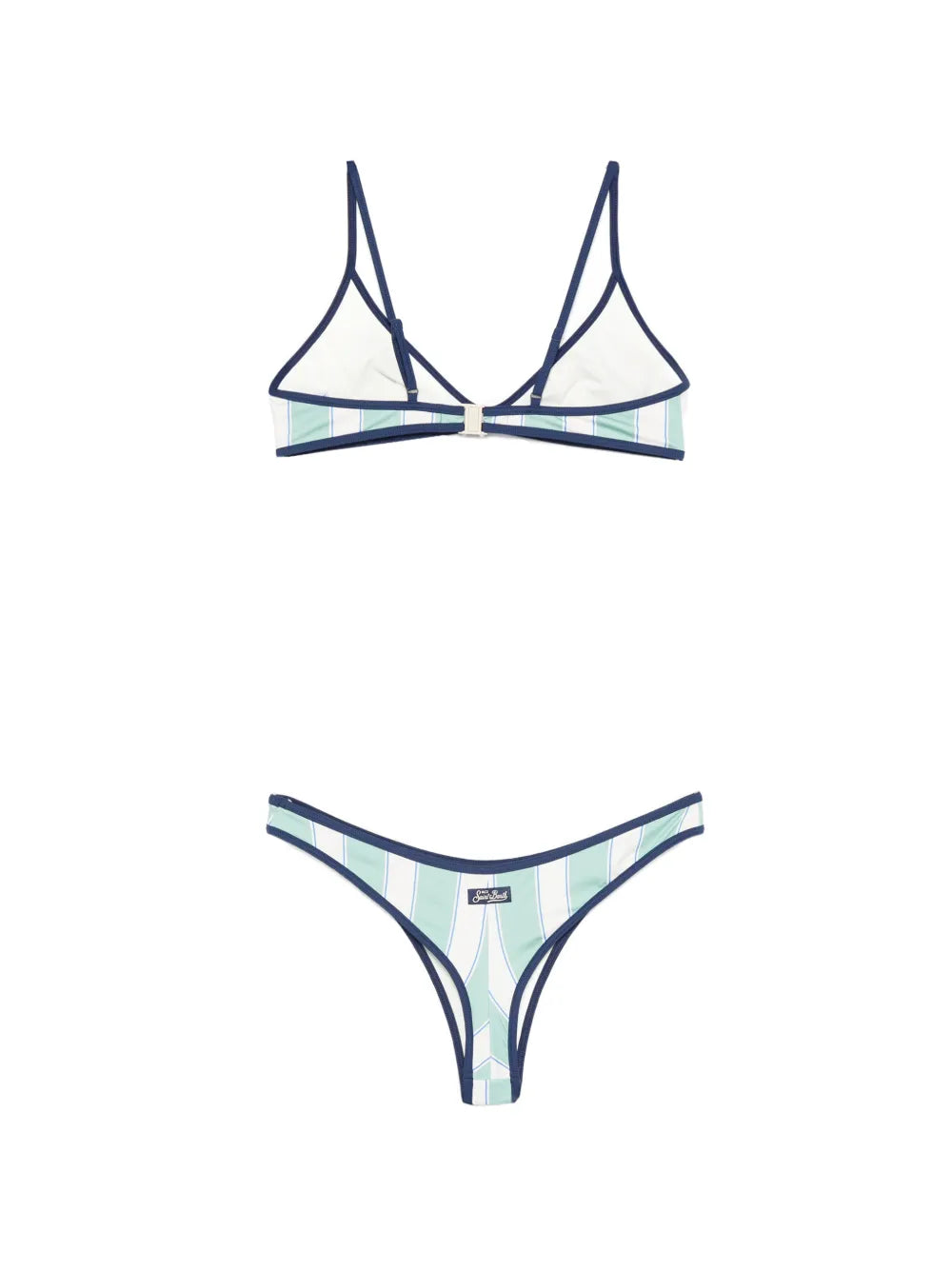MC2 ST.BARTH COSTUME BIKINI RIGHE VERDI