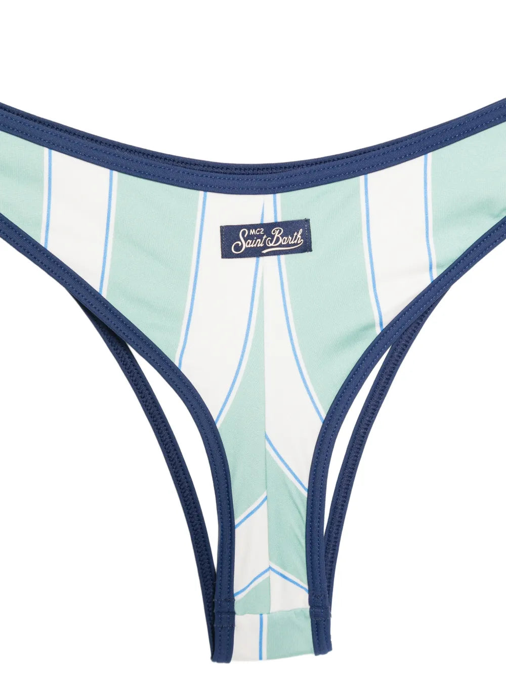 MC2 ST.BARTH COSTUME BIKINI RIGHE VERDI