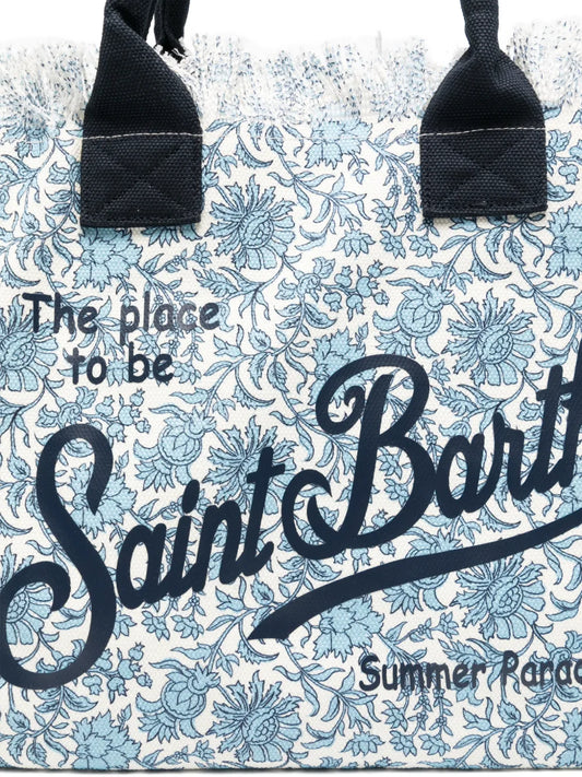 MC2 ST.BARTH BORSA VANITY LARGE BATIK AZZURRO