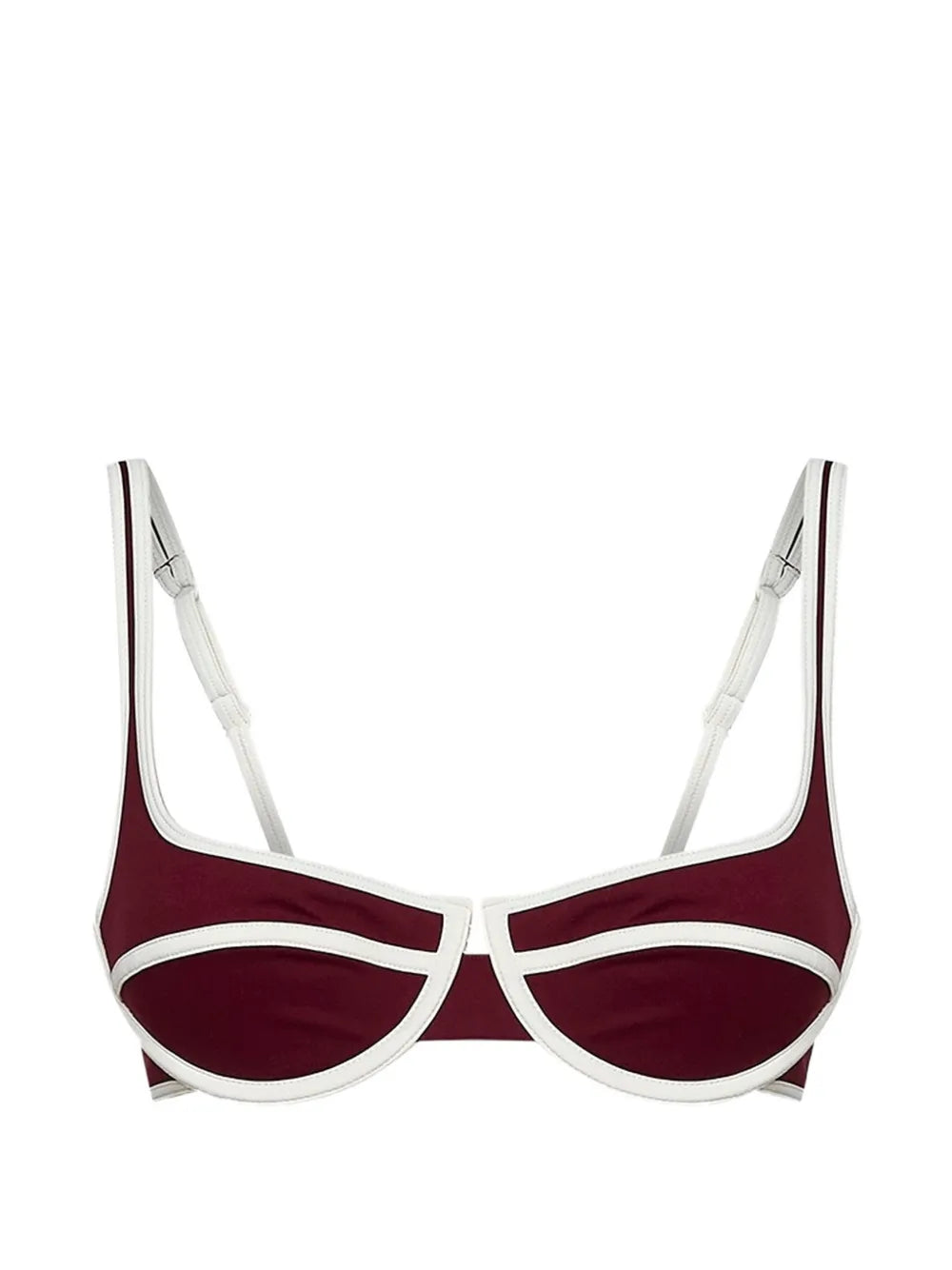 MC2 ST.BARTH COSTUMI BIKINI BORDEAUX