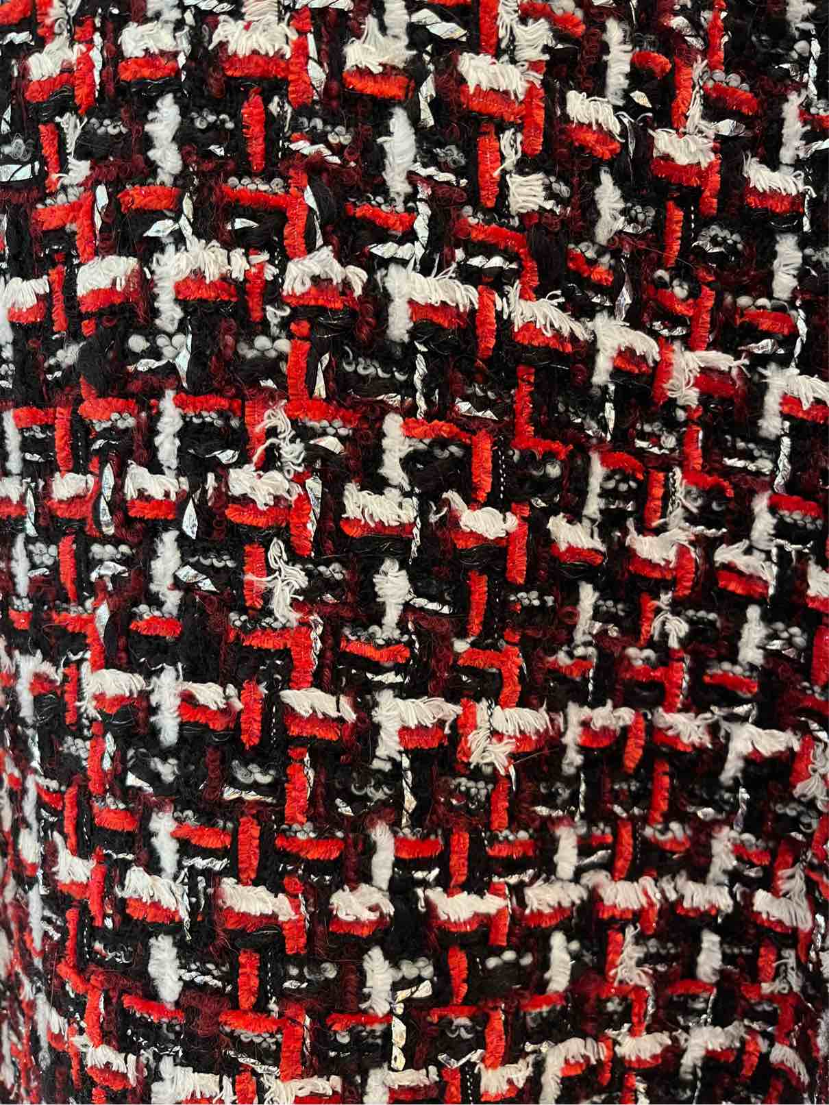IRO GIACCA NUFFY CHECK RED BLACK