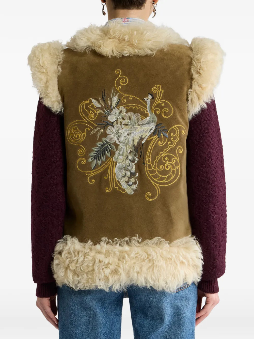ETRO GILET SHEARLING