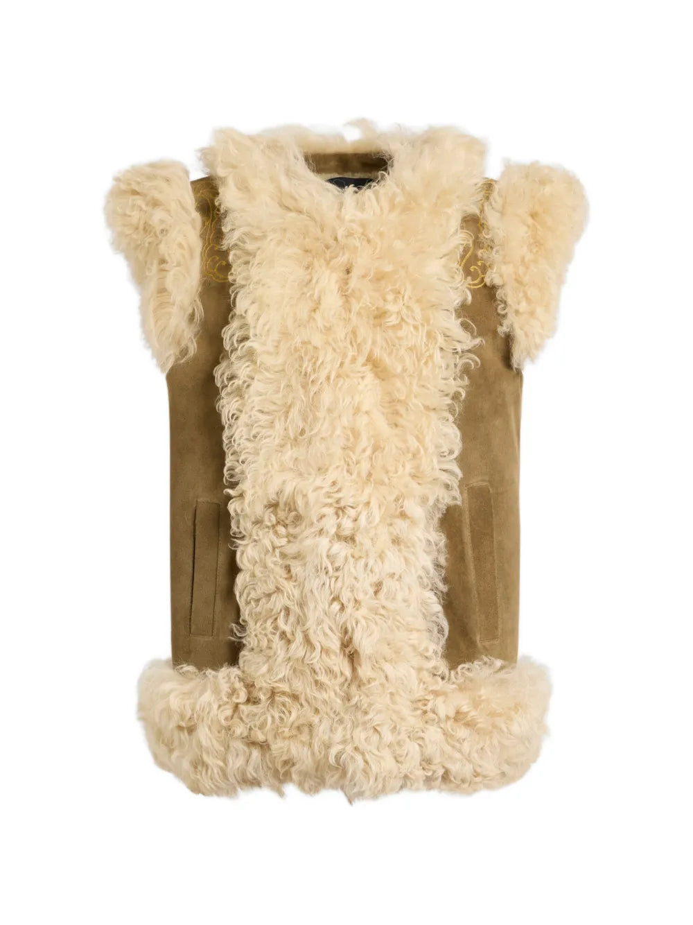 ETRO GILET SHEARLING