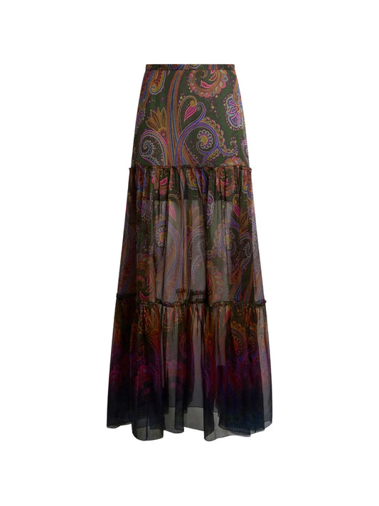 ETRO GONNA PAISLEY
