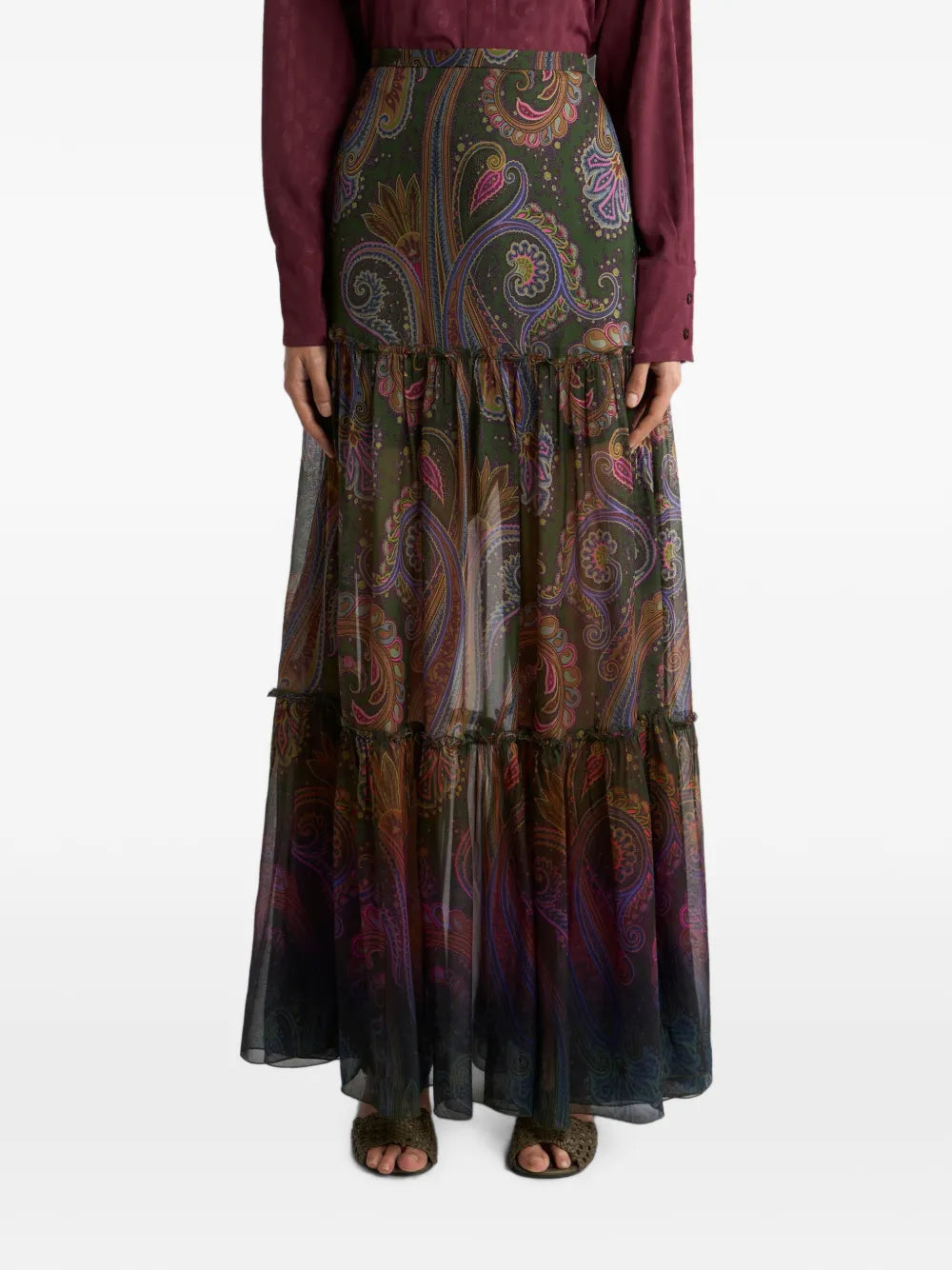 ETRO GONNA PAISLEY