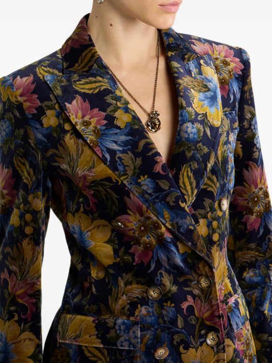 ETRO GIACCA VELLUTO  PAISLEY