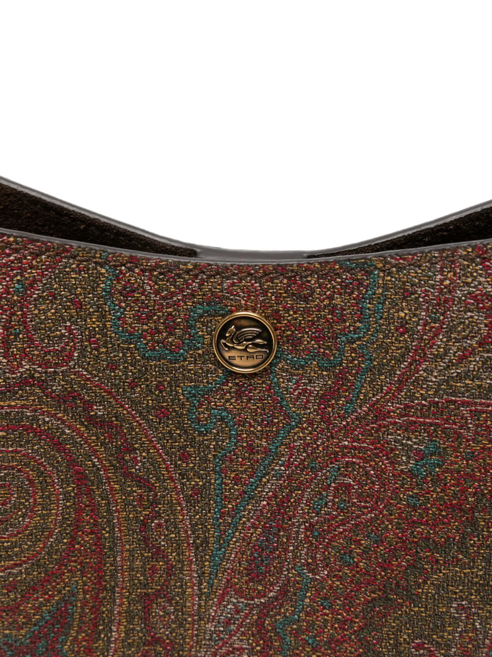 ETRO BORSA A SECCHIELLO PAISLEY ARNICA BROWN