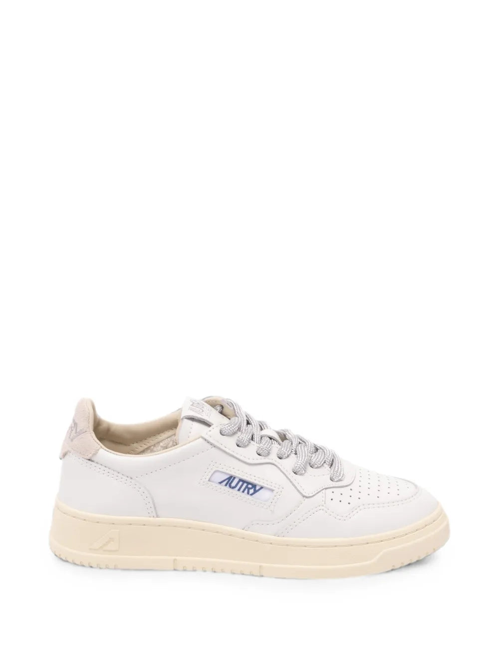 AUTRY SNEAKERS MEDALIST WHITE SILVER