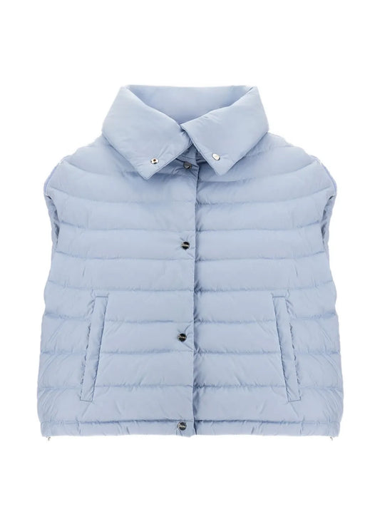 HERNO GILET IMBOTTITO RESORT CELESTE