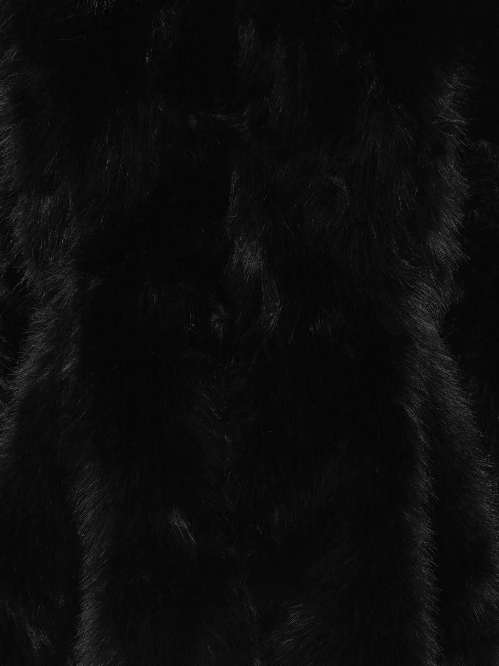 ROTATE GIACCONE PELLICCIA CRUELTY FREE BLACK
