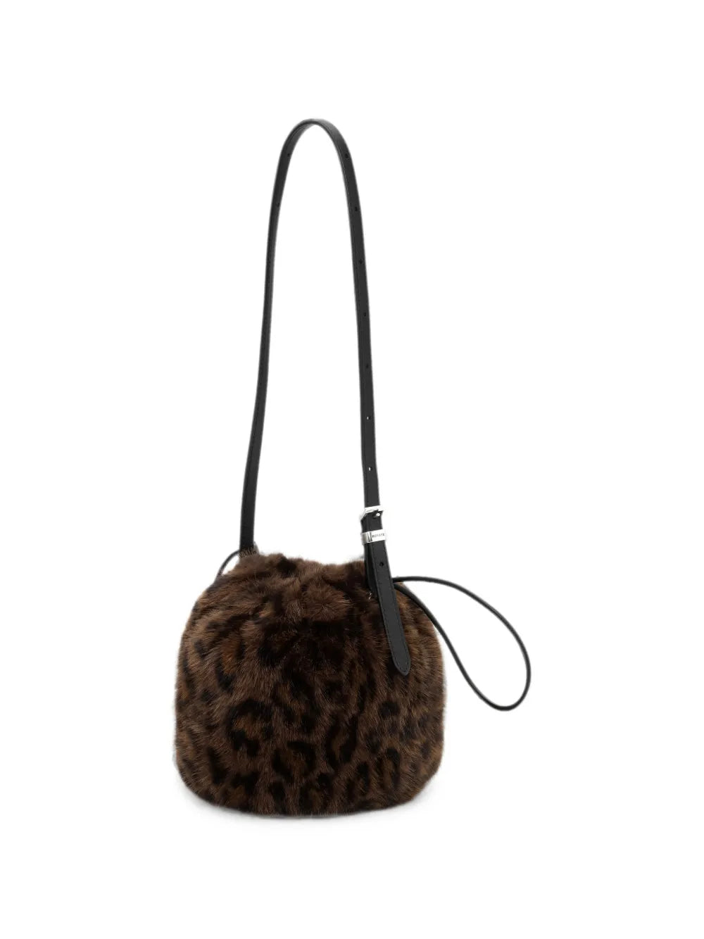 ROTATE BORSA CUORE FUR BROWN