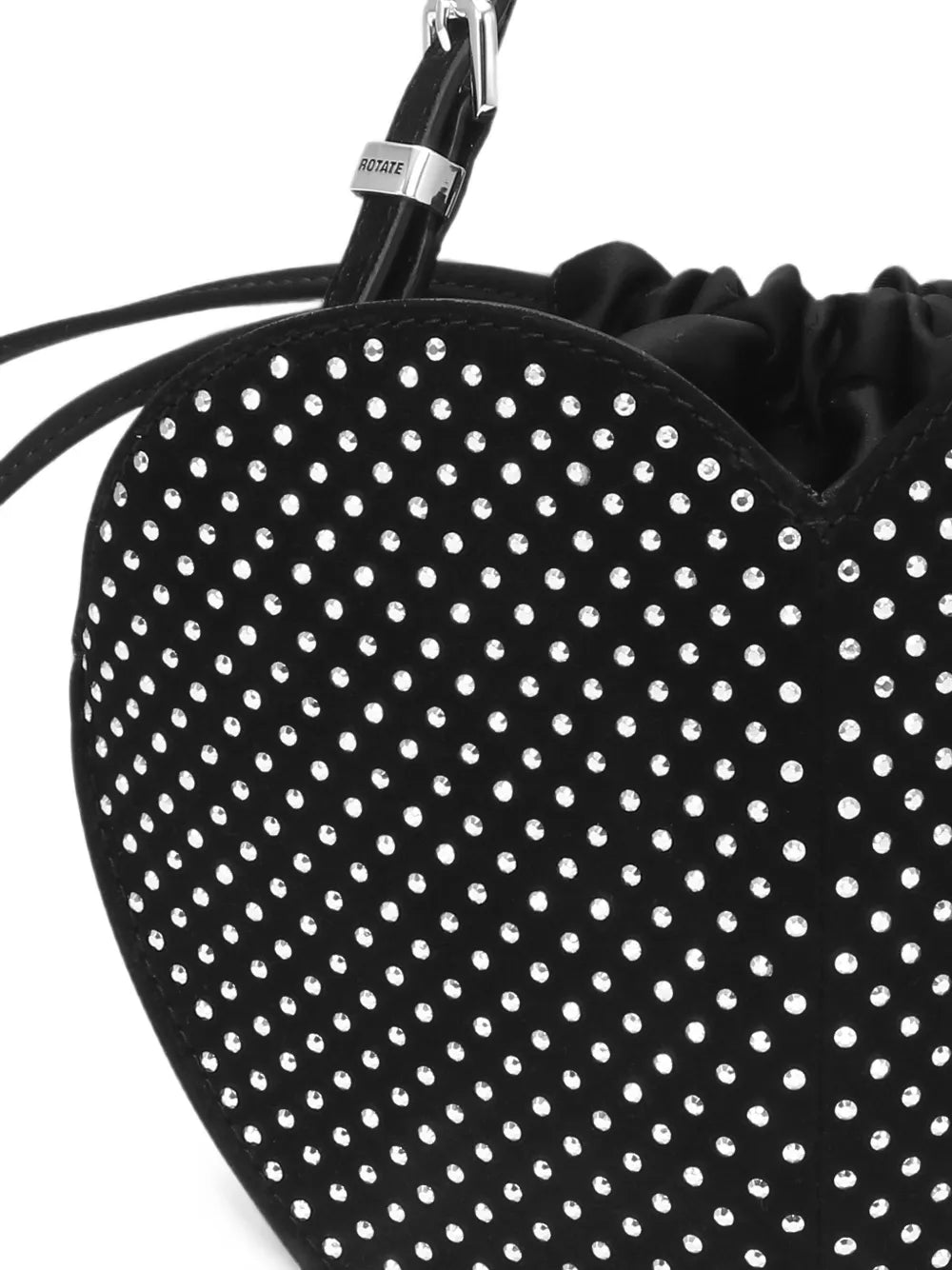 ROTATE BORSA HEART STRASS  BLACK
