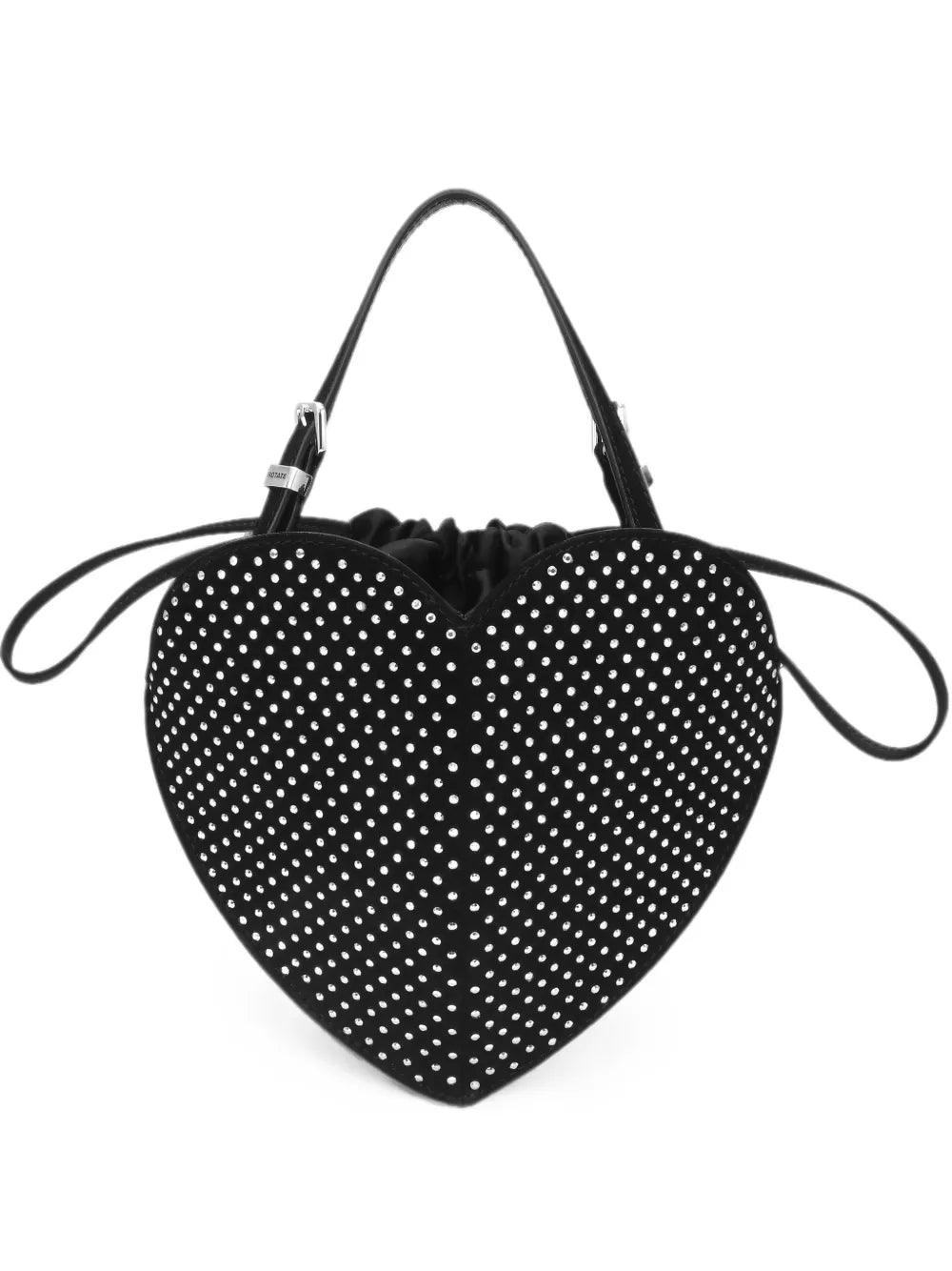 ROTATE BORSA HEART STRASS  BLACK