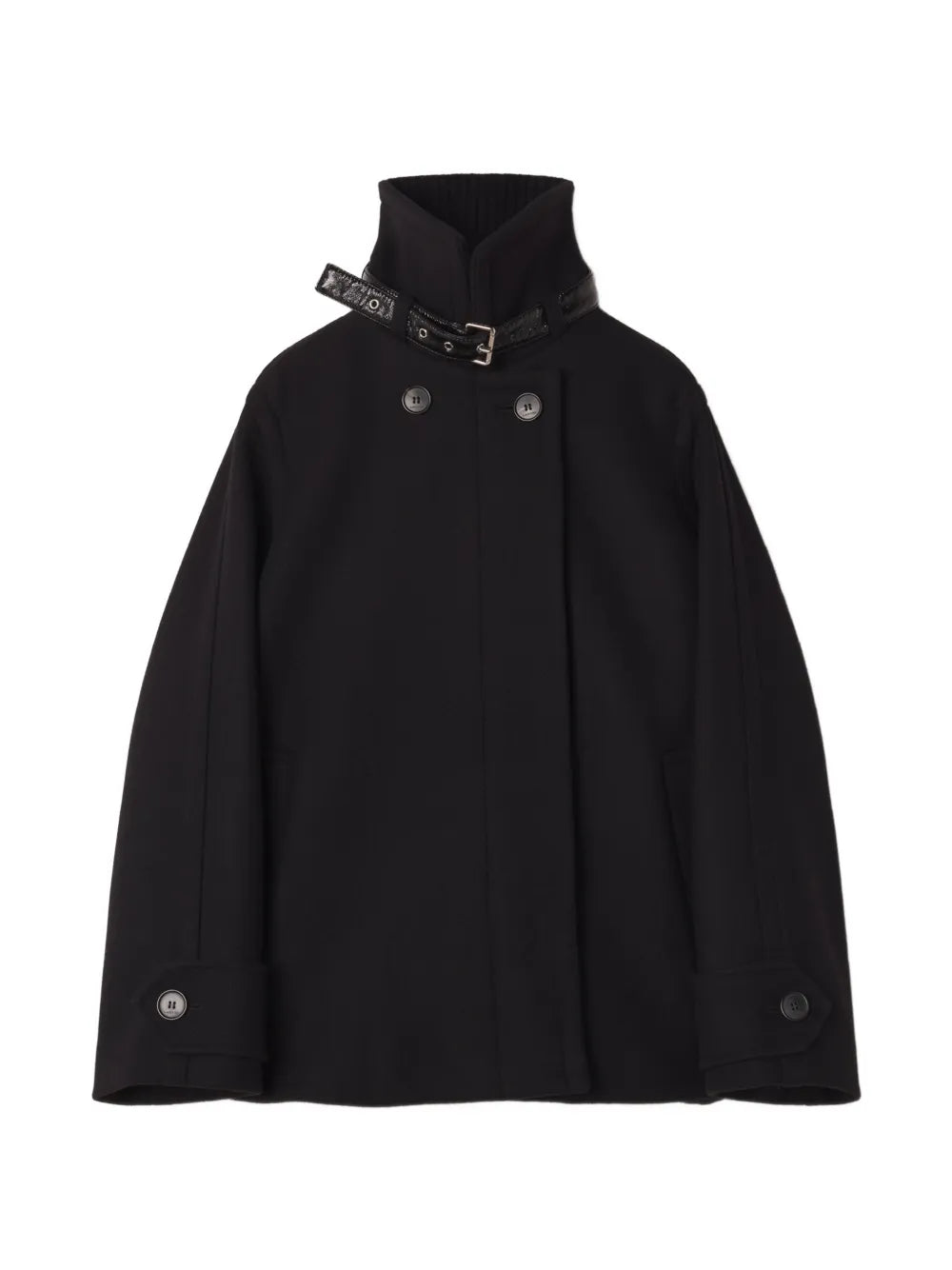 LANVIN CAPPOTTO CORTO NERO