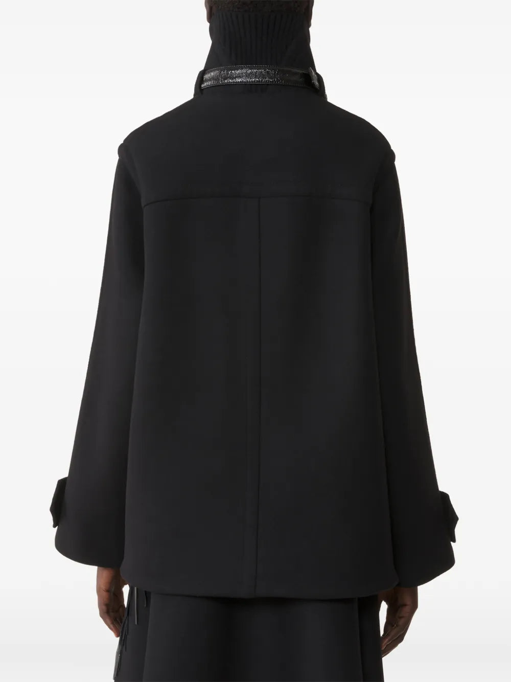 LANVIN CAPPOTTO CORTO NERO