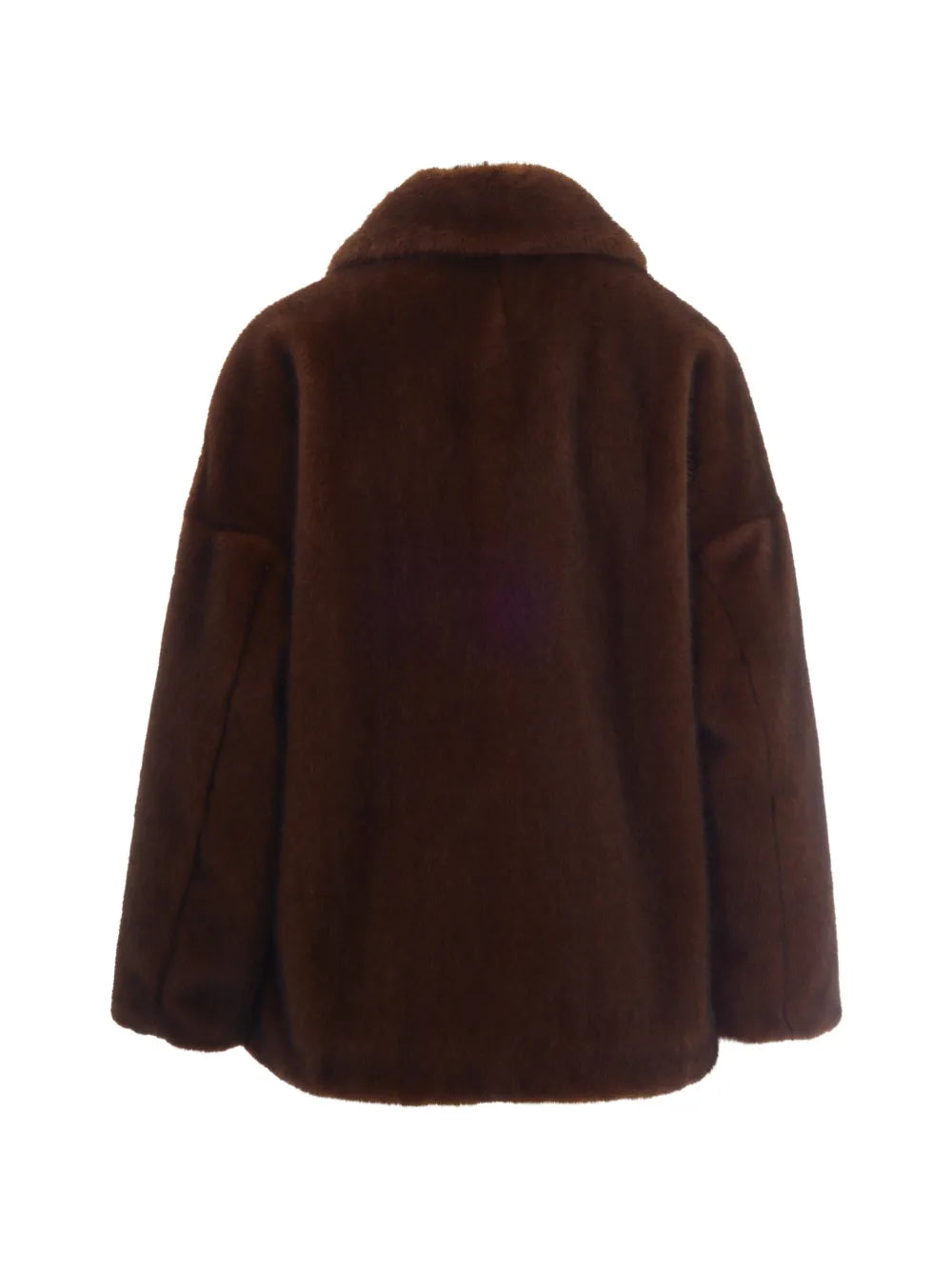HERNO CAPPOTTO GIACCONE PELLICCIA  MORO