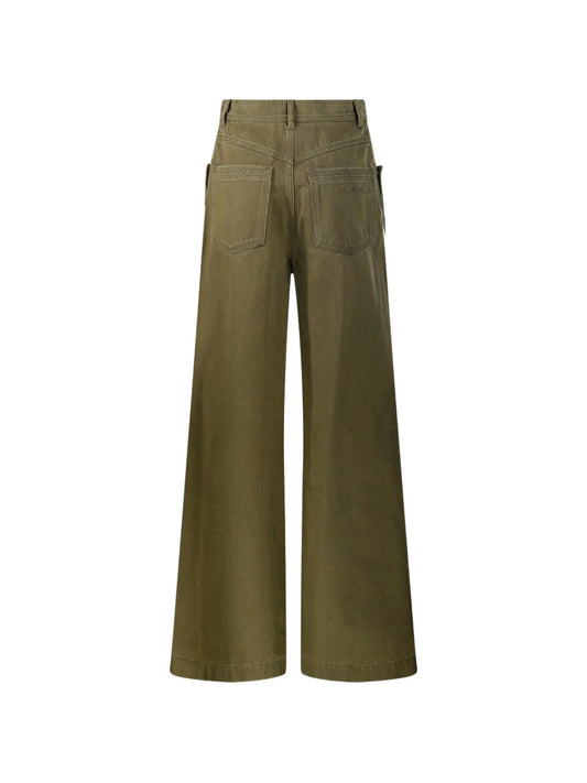MAX MARA PANTALONE ALAMARO  KAKI