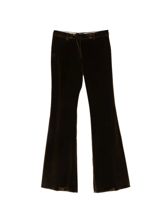 ETRO PANTALONE VELLUTO BROWN