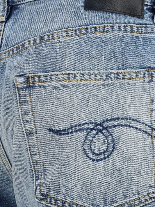 R13 JEANS JANINE WILTED BLUE