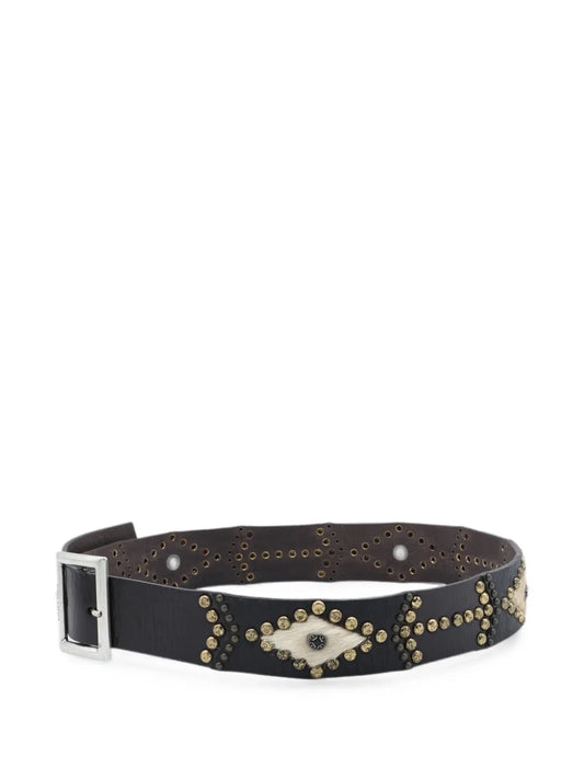 GOLDEN GOOSE CINTURA SIERRA BROWN
