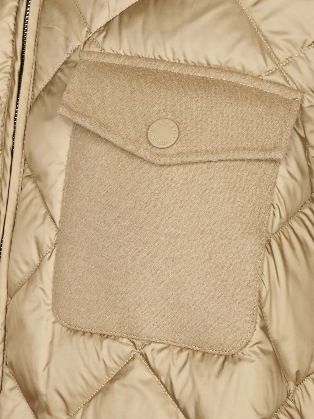 WEEKEND MAX MARA PIUMINO FIDATO CAMMELLO