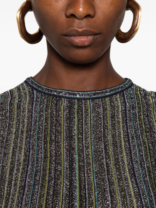 MISSONI TOP SENZA MANICHE GREEN