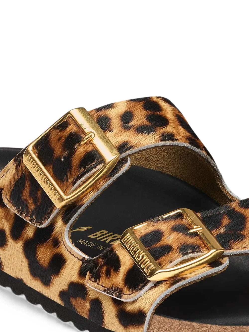 BIRKENSTOCK SANDALO ARIZONA FUR LEOPARD