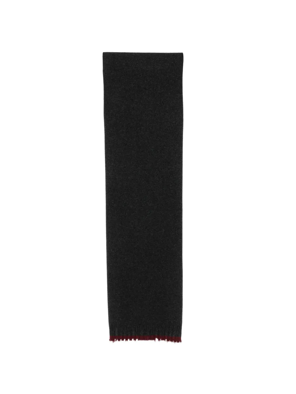 UMA WANG SCIARPA DARK GREY RED