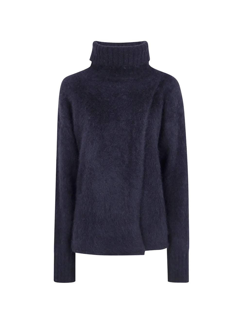 UMA WANG MAGLIONE COLLO ALTO BLACK