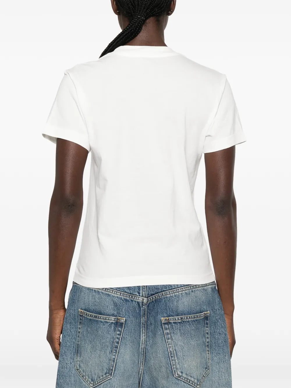 AUTRY T-SHIRT LOGO WHITE