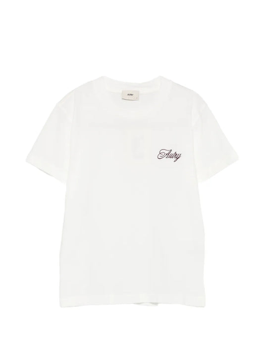 AUTRY T-SHIRT LOGO WHITE