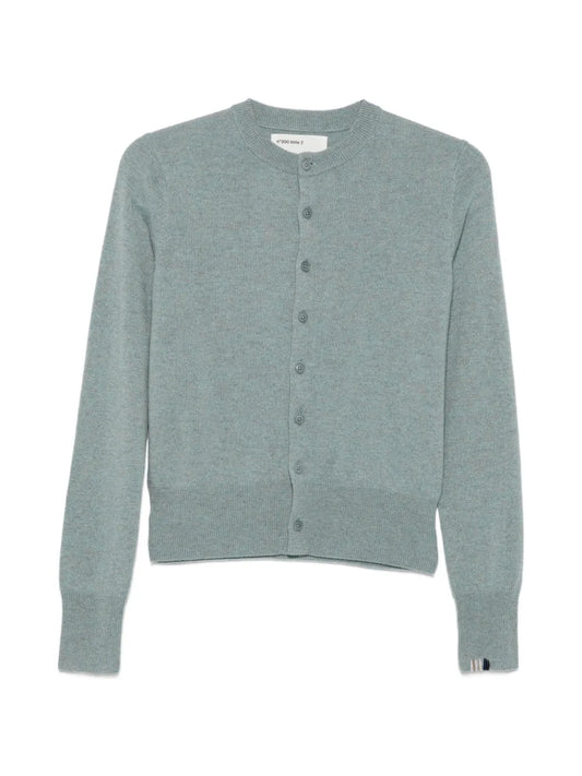 EXTREME CASHMERE CARDIGAN N.300 MERMAID
