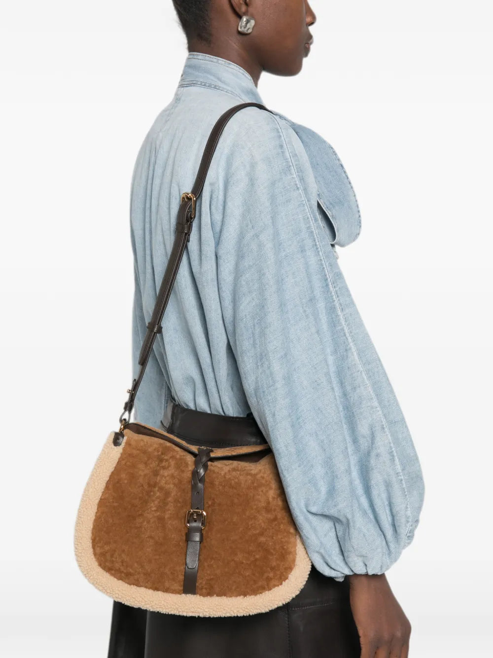 ETRO CROSSBODY PONY MEDIUM BROWN