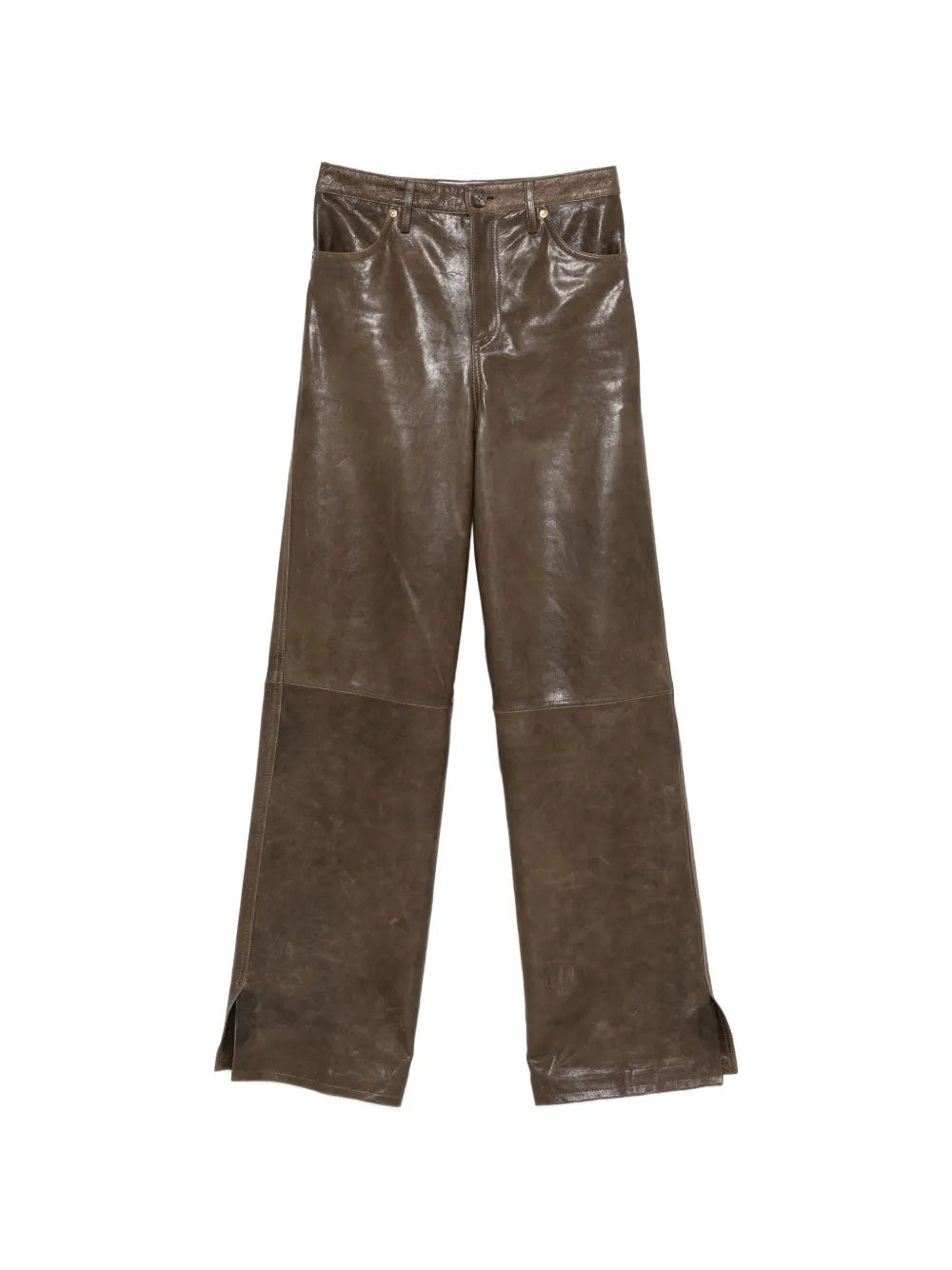 GOLDEN GOOSE PANTALONE MELANY PELLE