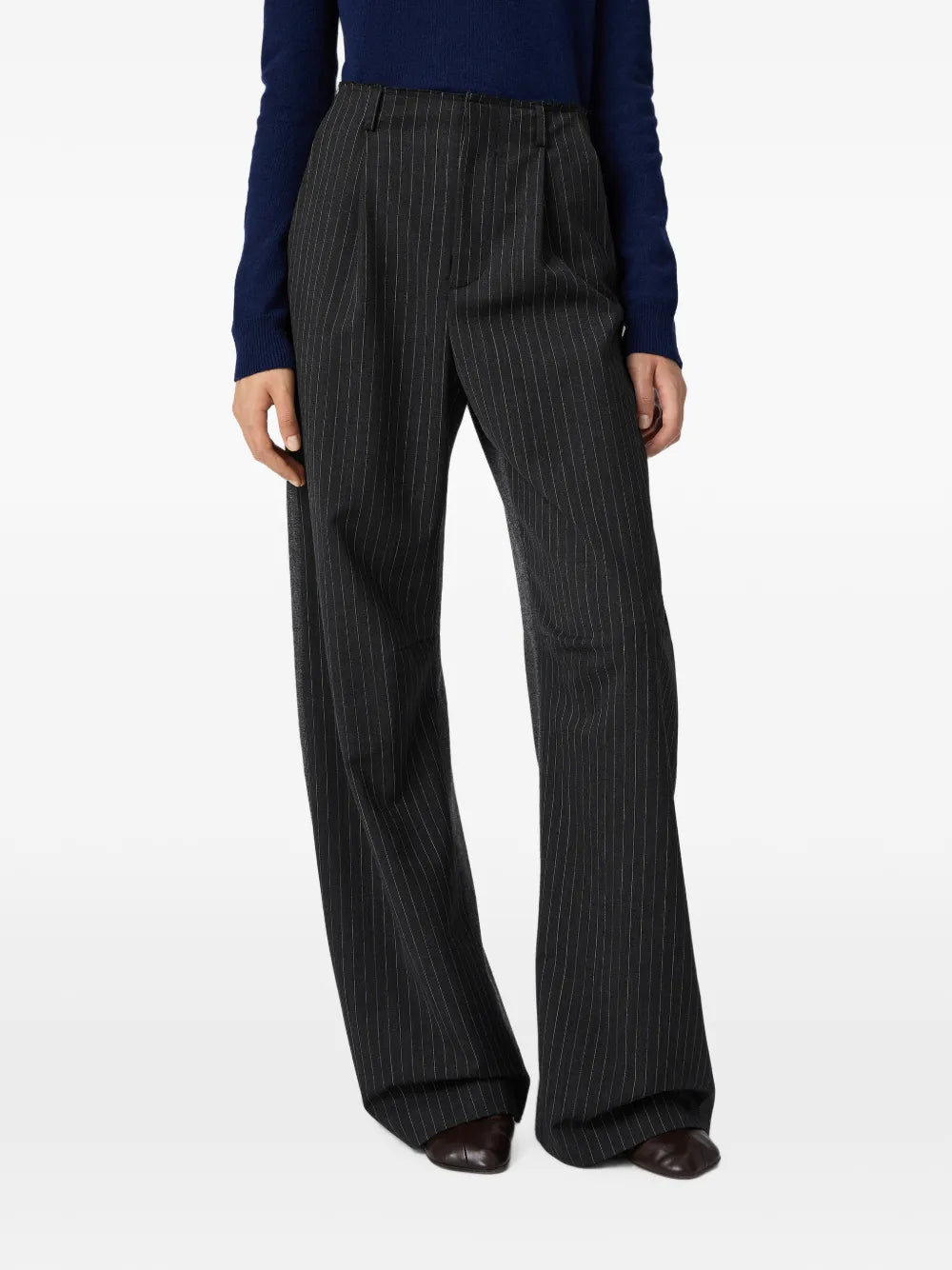 MM6 MAISON MARGIELA PANTALONI GESSATI GREY