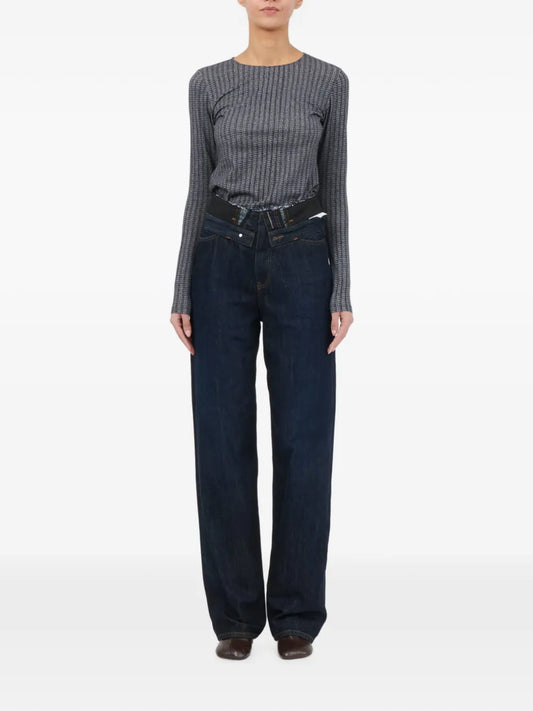 MM6 MAISON MARGIELA JEANS DRITTI DENIM