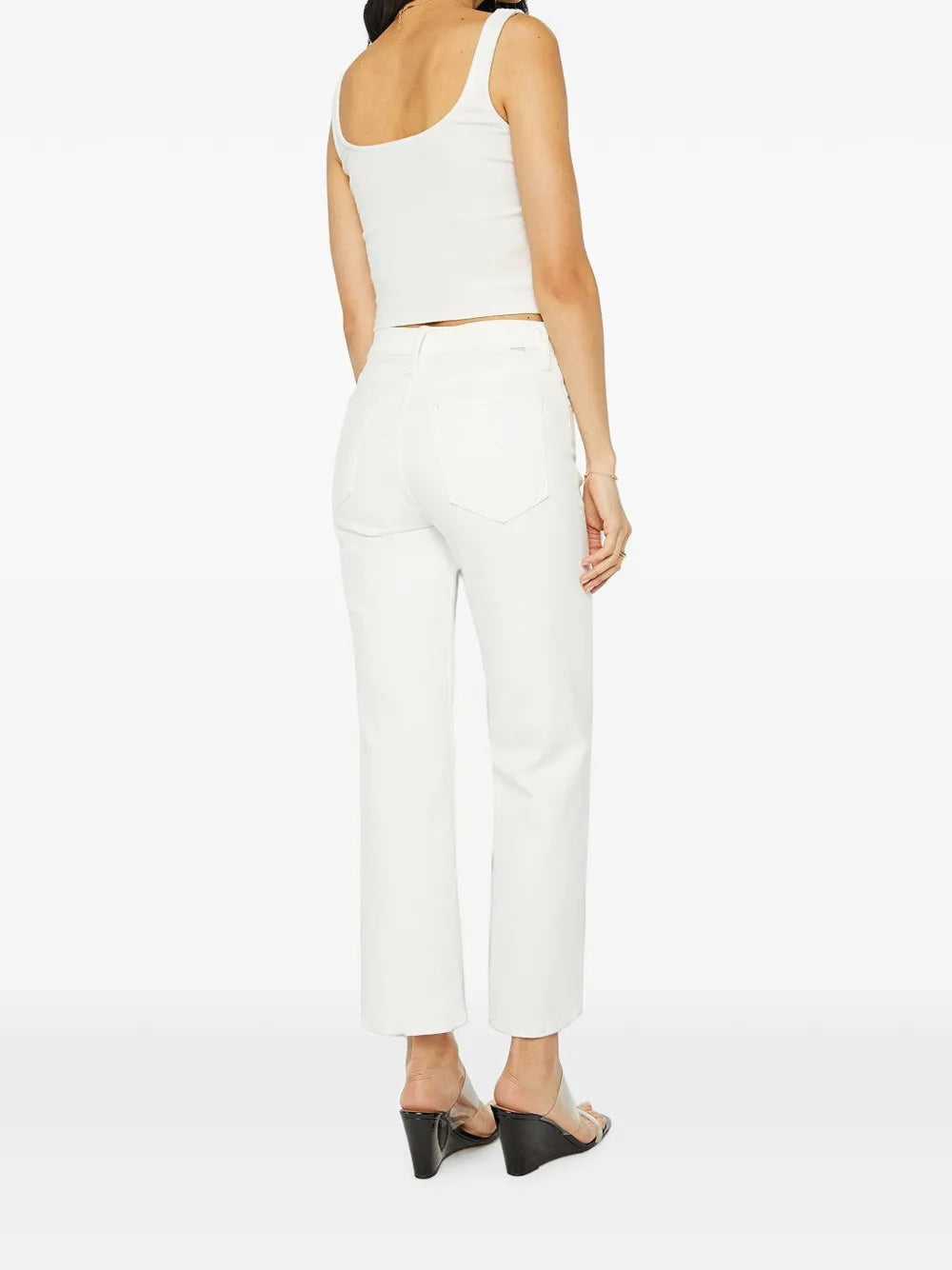 MOTHER JEANS BIANCO