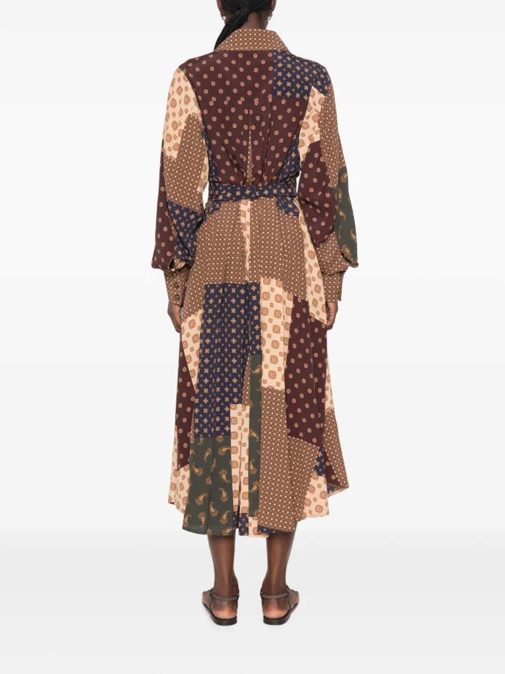 ZIMMERMANN ABITO MIDI GEO PATCH