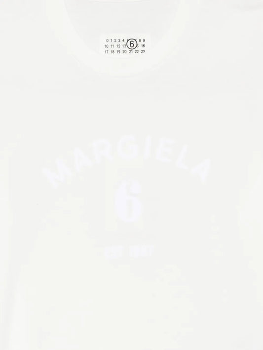 MAISON MARGIELA T SHIRT LOGO WHITE