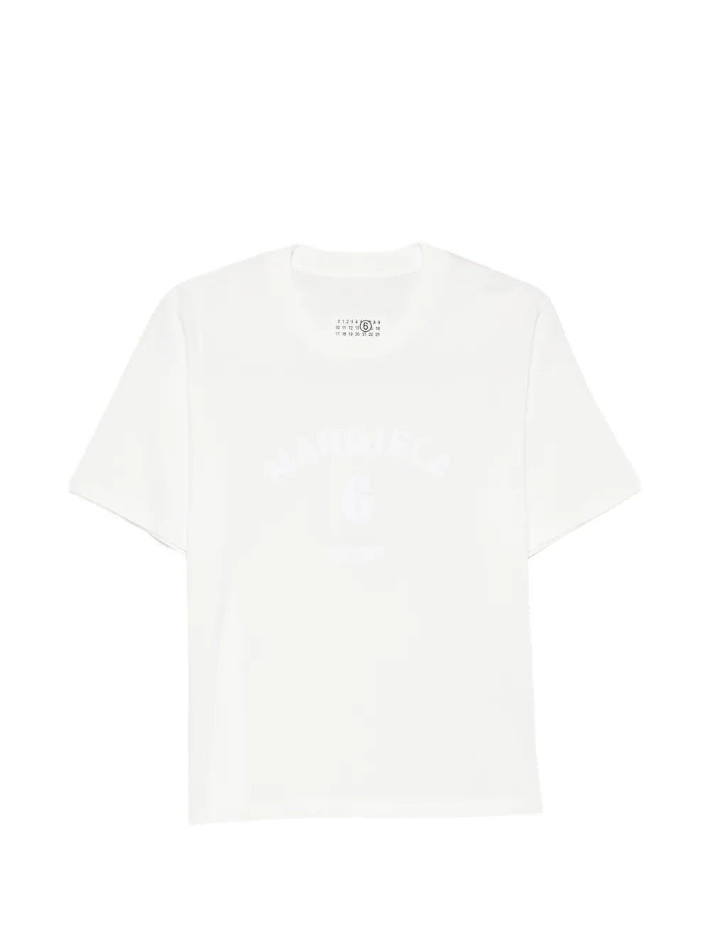 MAISON MARGIELA T SHIRT LOGO WHITE