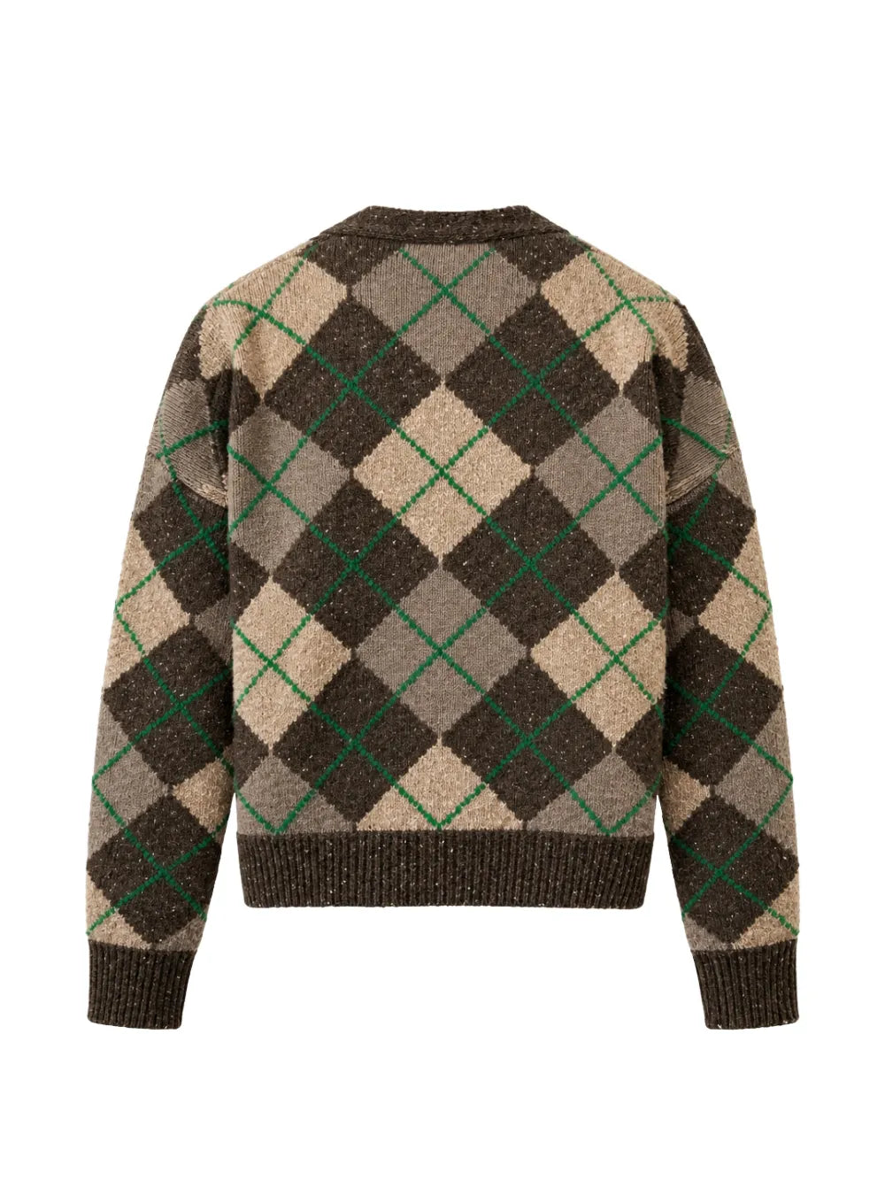 WEEKEND MAX MARA CARDIGAN ABILE DIS.ARGYLE