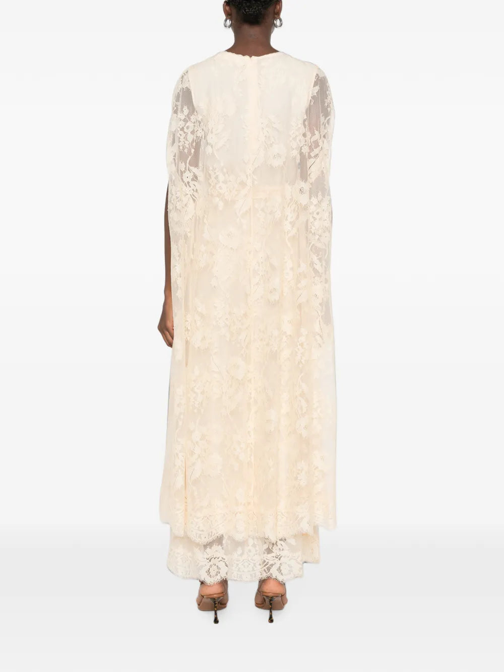 ZIMMERMANN ABITO MAXI VALIANT CREAM