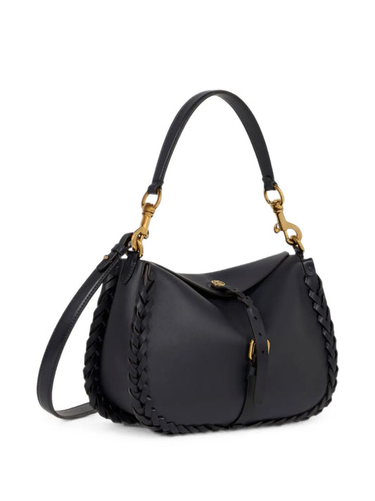 ETRO BORSA CROSSBODY PONY BLU