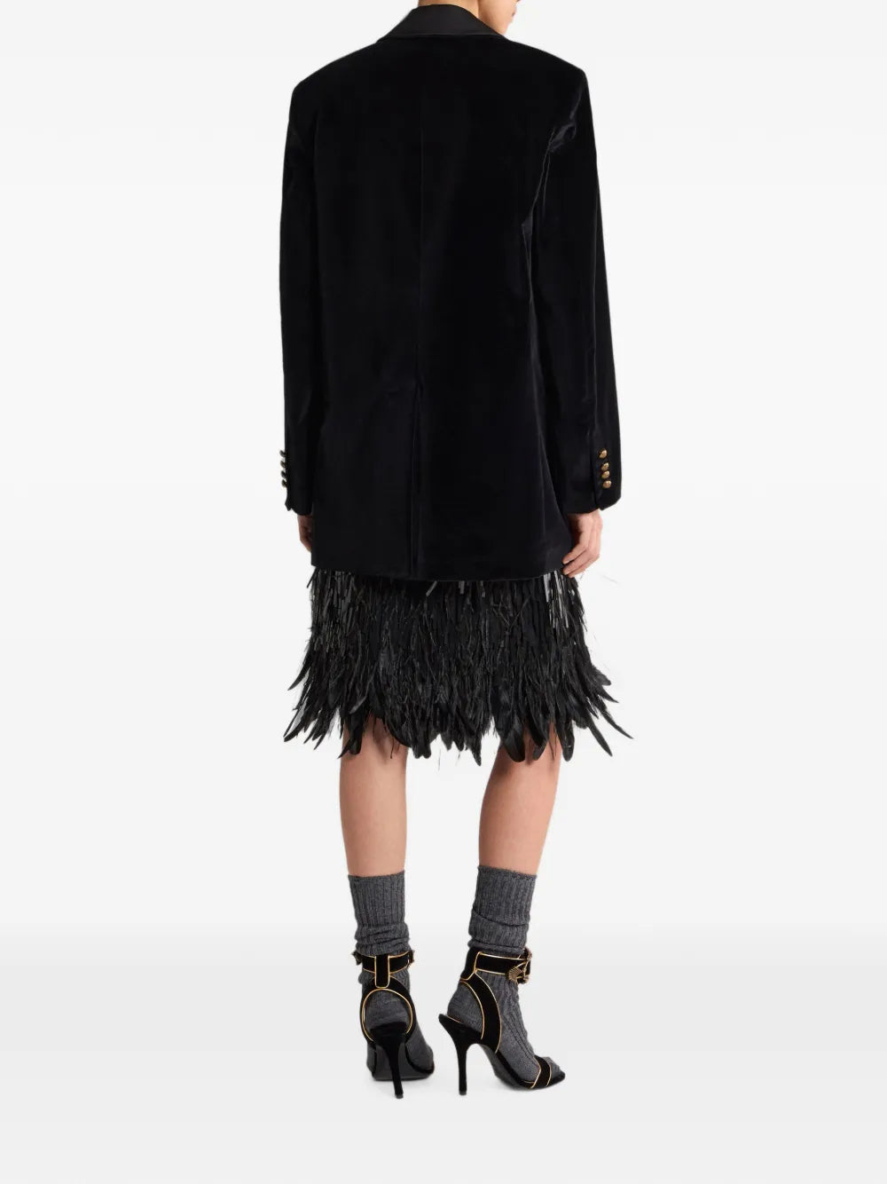 ETRO GIACCA VELLUTO BLACK