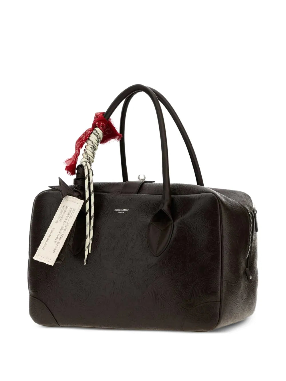 GOLDEN GOOSE BORSA VITA MAHOGANY