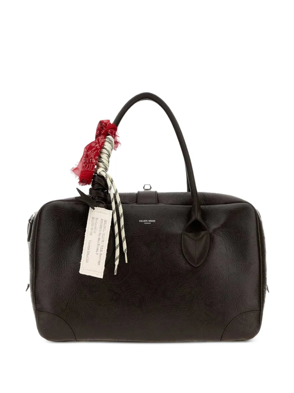 GOLDEN GOOSE BORSA VITA MAHOGANY